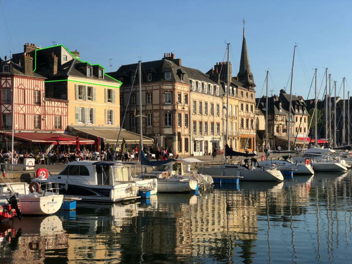 Lucarne Enchantee Honfleur Dış mekan fotoğraf